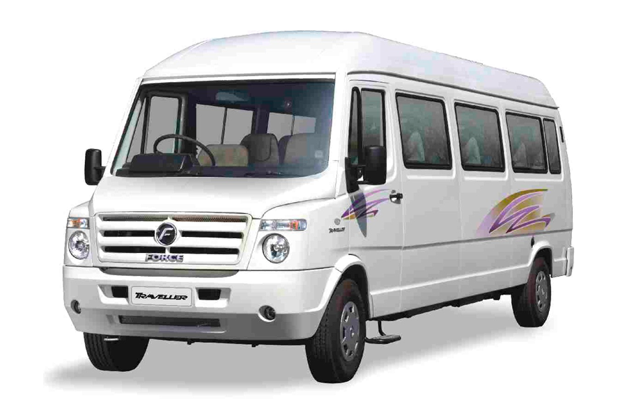 Force Tempo Traveller 9+1 Luxury Seats (1+1) car rental in Bangalore